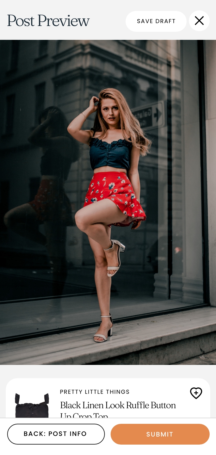 a graphic displaying submit and save draft buttons respectively